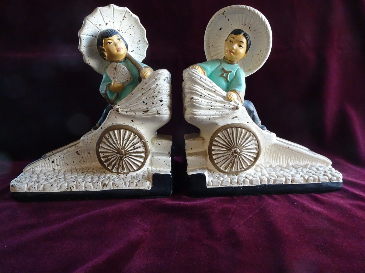 アンティーク雑貨 Indian Chief Chalkware Bookend アンティーク雑貨 Indian Chief Chalkware Bookend Vintage 70s