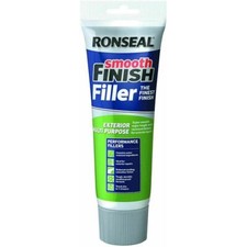 Ronseal Exterior Multi Purpose Smooth Finish Wall Filler Plastic Stone 330g