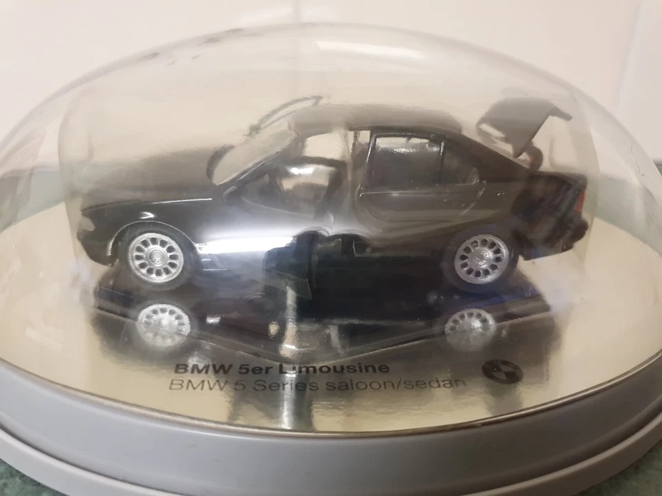 BMW 5 SERIES SALOON BLACK 5er SCHABAK DIE-CAST 1:43 MODEL CAR EVOLUTIONARY CAR   - Image 4 of 4