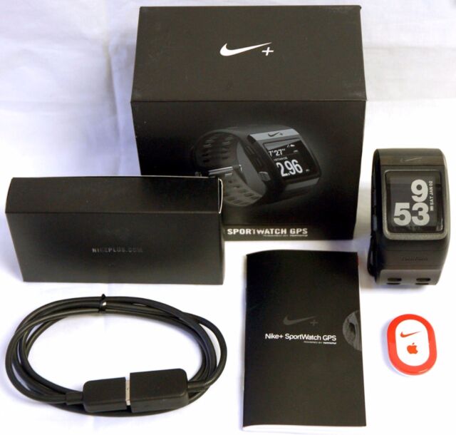 Nike Volt Yellow Sport Watch Foot Sensor Pod Tomtom Powered Gps Shoe Plus For Sale Online Ebay