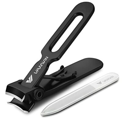 VANWIN Nail Clippers for Thick Nails, 16mm Wide Jaw Opening Oversized Toenail 