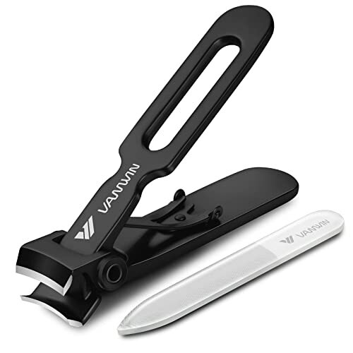VANWIN Nail Clippers for Thick Nails, 16mm Wide Jaw Opening Oversized Toenail 