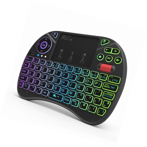 Original Rii X1 2.4GHz Mini Wireless Keyboard English/RU/ES/FR