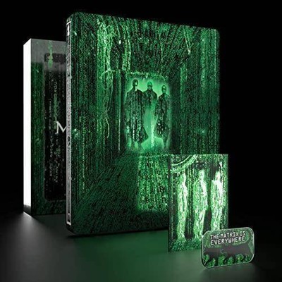 The Matrix: Titans of Cult Steelbook [4K Ultra-HD] [1999] [Blu-ray] [Region Free