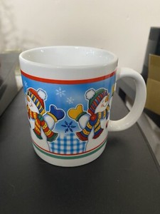 Gooseberry Patch snowman mug