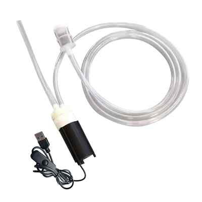 Mini Electric Wines Pump Home Brewing Portable Powerful Wines Siphon Tube Hoses