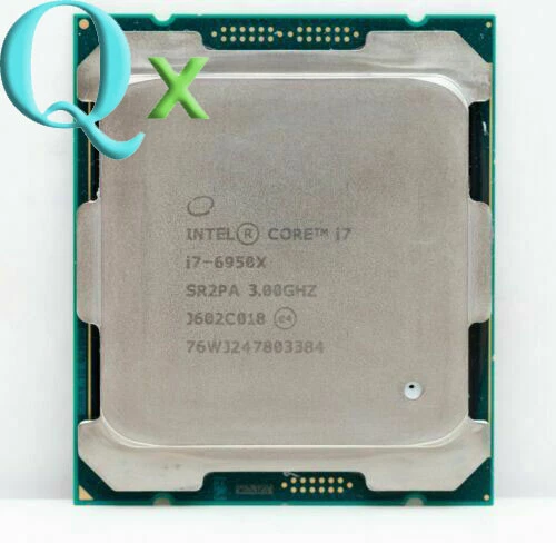 Intel Core i7-6950X  CPU Processor LGA2011-3 Extreme Edition SR2PA 25M Cache - Image 2 of 2