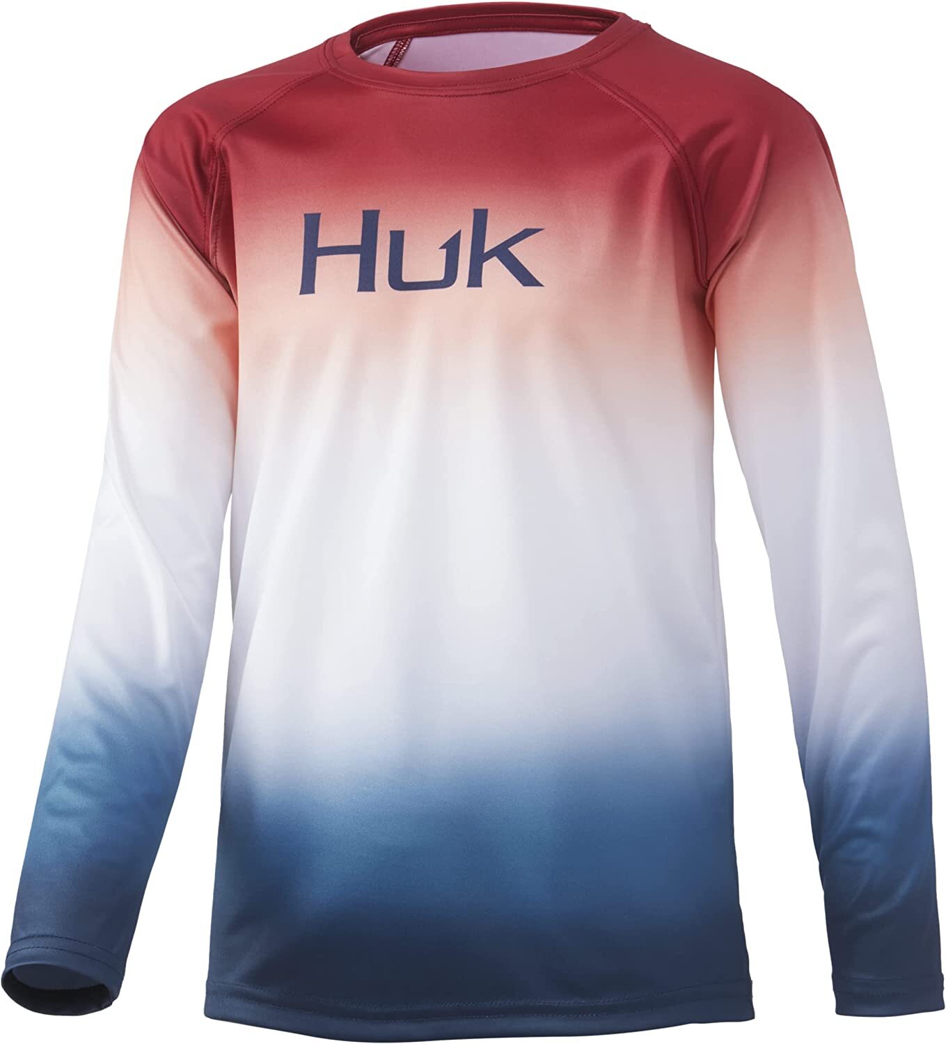 HUK Kids' Standard Pursuit Long Sleeve Sun Protecting Fishing Shirt