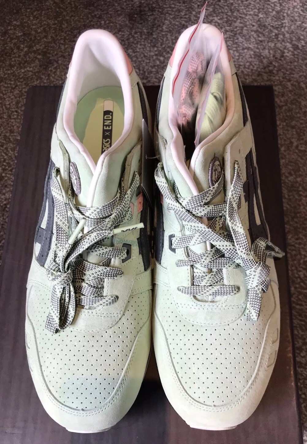 ASICS x END CLOTHING “WASABI" NEW UK10/US11 - SUPER RARE SOLD OUT 2018 image 7