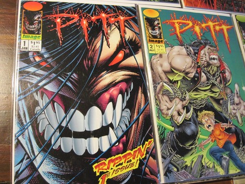 pitt #1 image comics lot plus #2 3 4 5. dale keown no reserve!