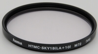 Hama HTMC SKY 1B (LA+10) M72 (VII) Filter Schutz Filter Protect Filter ZT. Gut