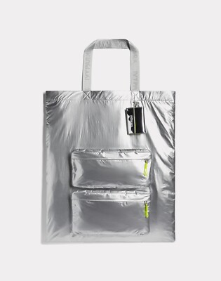 Adidas X Ivy Park Tasche riesig silber groß NEU