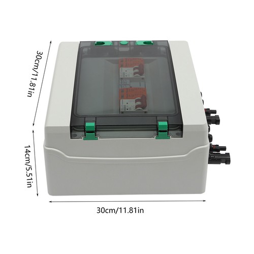 DC 500V/1000V Solar PV Combiner Box 2 Strings Circuit Breaker For Solar Panel - Picture 24 of 58