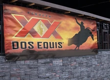 Bull Riding Dos Equis Banner (2.5ft x 5ft)