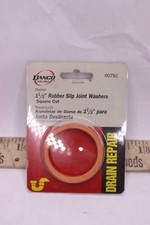 Danco Slip Joint Washer Rubber 1-9/16" Dia. 80792