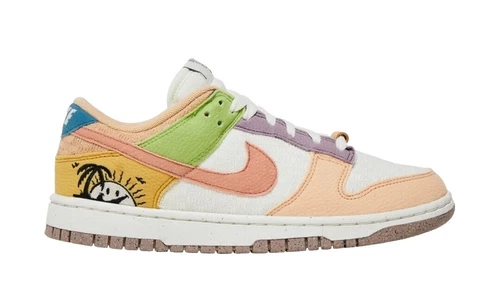 Nike Dunk Low Multicolor Sneakers for Women