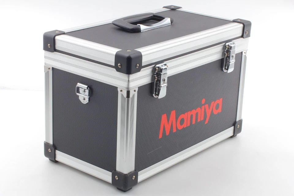 Tarifa gratuita de EE. UU. [EXCELENTE COMO NUEVA] Mamiya Alminium maletero estuche rígido para cámara y lente JAPÓN Foto 4 de 4
