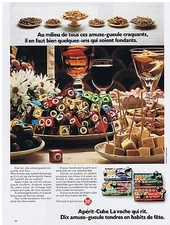 ADVERTISEMENT ADVERTISING 044 1973 APERIT-CUBE La Vache qui rit cheese