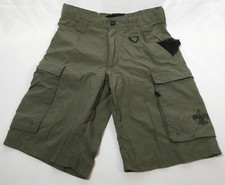 Boy Scouts of America Shorts Boys Youth Large Green Cargo Pockets Uniform BSA AA