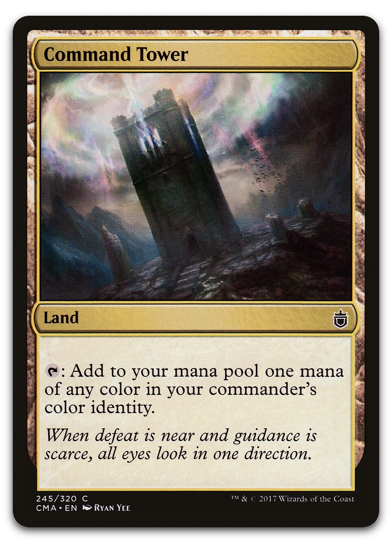 Command Tower #245 (NM) Commander Anthology CMA Magic MTG