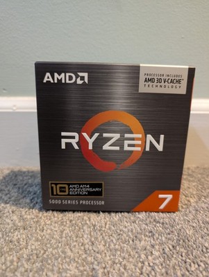 10th Anniversary Limited Edition AMD Ryzen 7 5800X3D 8-core 16-Thread CPU - New