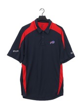 Reebok Men's Polo M Blue 100 Polyester Basic