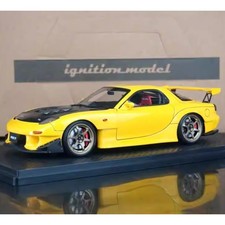 IG 1:18 Mazda RX-7 FD3S Yellow Limited Edition Collectible Car