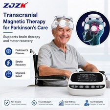 Transcranial Magnetic TMS Brain Therapy Device for Depression Anxiety Parkinson