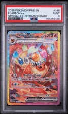 Pokemon Flareon ex 146/131 Prismatic Evolutions SIR Holo EN 2025 PSA 9