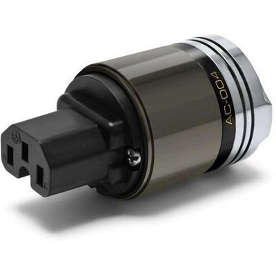 Oyaide AC-004 IEC Connector ARMORED Beryllium Copper Platinum Palladium New