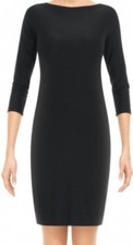 spanx bod-a-bing Little Black Jackie Dress Small New Lined 236W