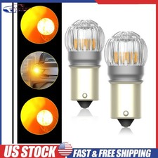 1156 7506 Amber Led Turn Signal Light Bulbs Super Bright Led Bulb 3200 Lumens