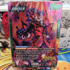 Dragon Ball Super Fusion World Card Game Sealed FS-10 Giblet Starter Deck