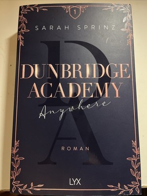 Buch  Dunbridge Academy Anywhere  Taschenbuch, Teil 1