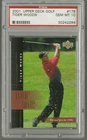 PSA 10 GEM MINT TOUR TIME INSERT 2001 Upper Deck Tiger Woods Rookie Card 176 RC