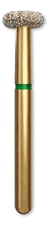 Coltene 60032673 Alpen FG #909-15.040 Round Wheel Super Coarse Diamond Burs 5/Pk