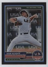 2023 Panini USA Baseball Stars & Stripes Team Logo Prizm 30/50 Adam Hachman 19l7
