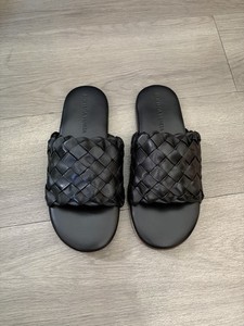 Bottega Veneta Men’s Snap Sandal Vapor Grey Slides Size 43 / US 10 Men main image 4