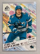 2025-26 SP Game Used New Grooves #NG-4 Cam Lund RC