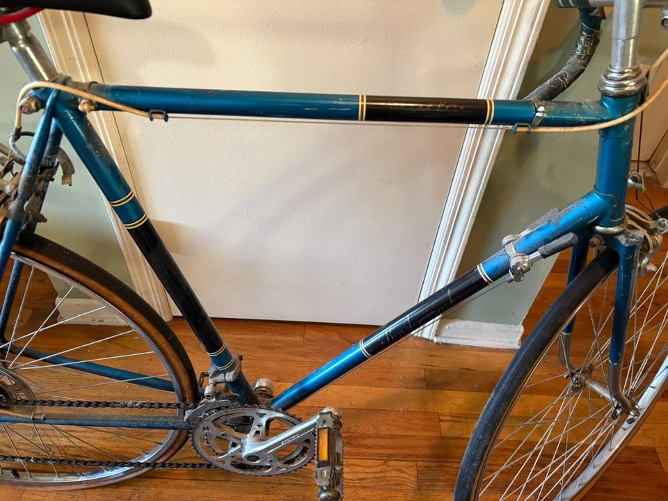 Bicicleta Raleigh Grand Prix 10 velocidades para hombre de colección 1973 dueño original, Paperwotk Foto 4 de 4