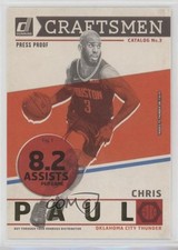 2019-20 Panini Donruss Craftsmen Press Proof Chris Paul #2 3e3