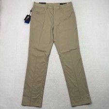 RLX Ralph Lauren Golf Pants Men's Size 32x31.5  Khaki Tailored Fit DIRTY READ 