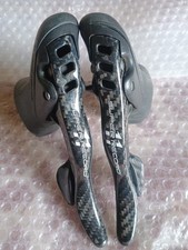 Campagnolo Super Record 11 Velocità Carbonio Ergopower Leve Freno Cambio Carbon