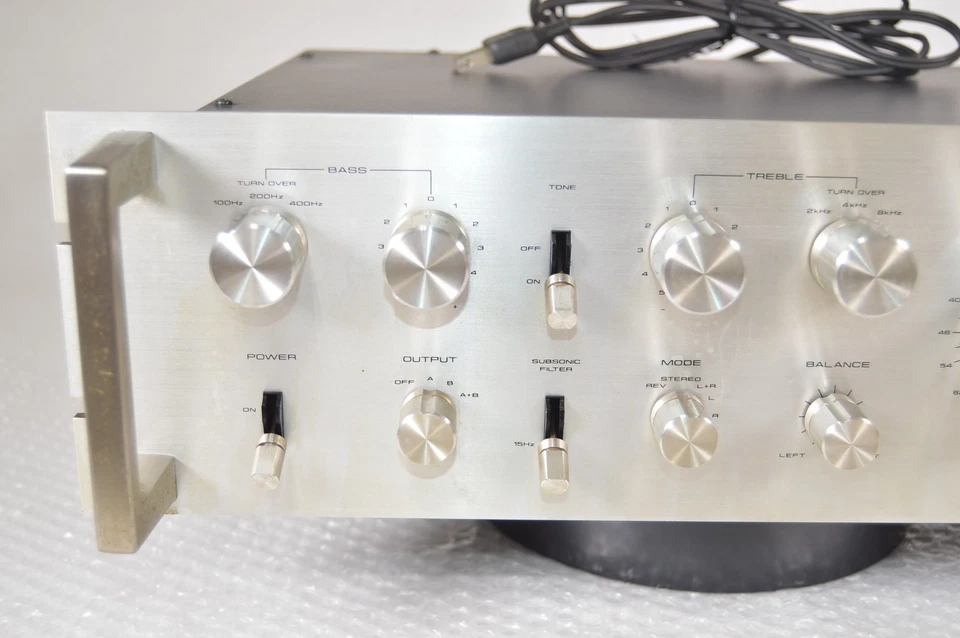 Pioneer C-73 Stereo Control Power Amplifier Preamplifier Tested Excellent - Image 3 of 4