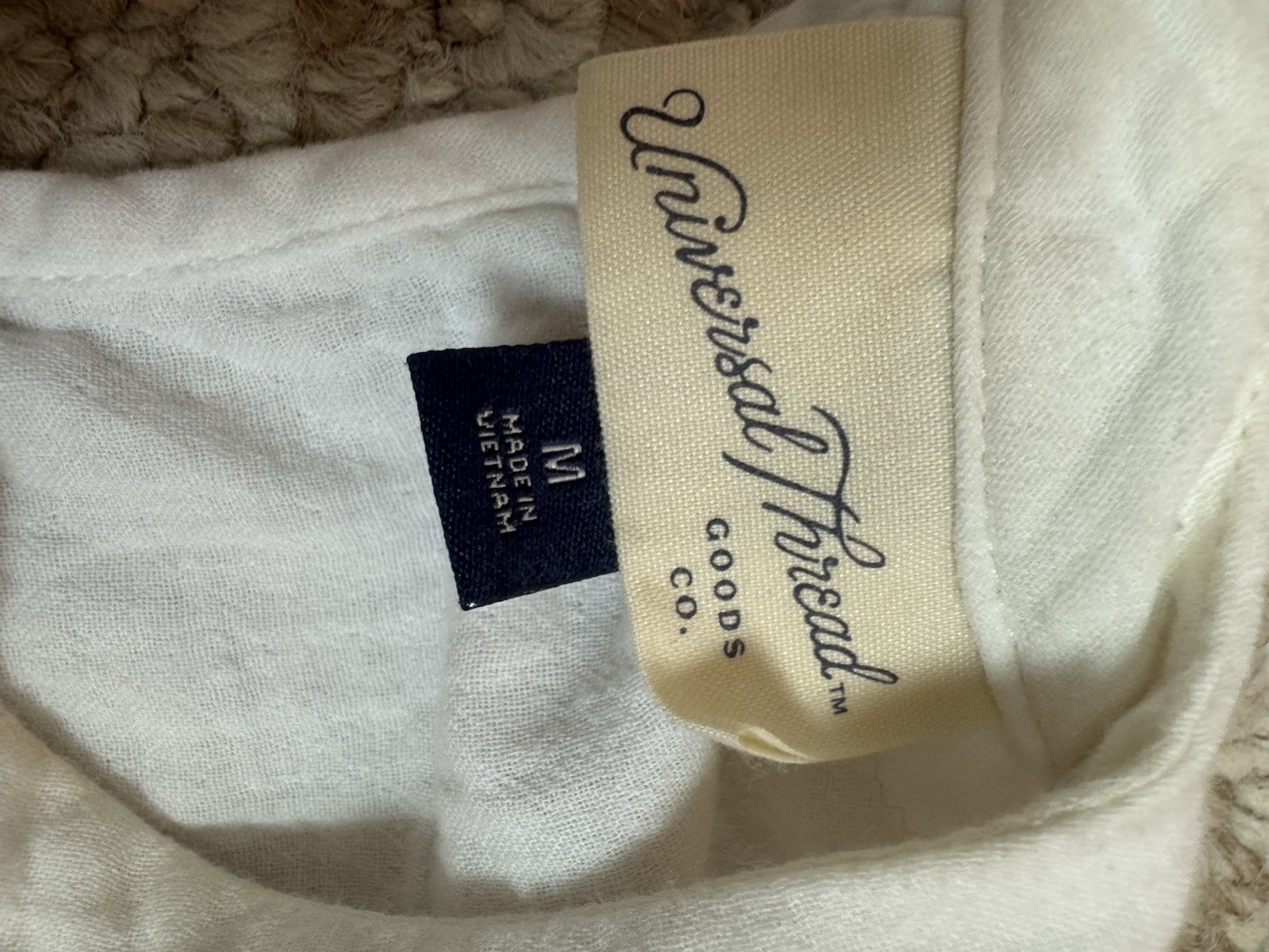 Universal Thread White Tiered Ruffle Sleeveless M… - image 12