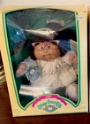 Vintage Cabbage Patch Kids Doll 3900 Brown Hair Brown Eyes Knitted Outfit 1985
