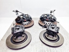 AUDI SQ5 Q5 MK2 FY S-LINE COMPLETE BRAKE CALIPER & VENTED DISC SET IN BLACK 2023