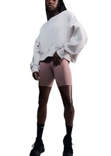 Nike Women  s Phoenix Fleece Over Oversized Crew Sweatshirt DQ5761 Light Size M