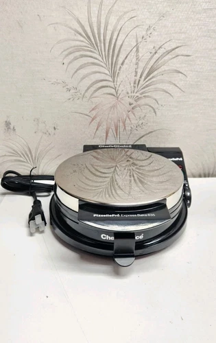 Never Used Chefs Choice PizzellePro Express Bake 835 Pizzelle Waffle Maker Press