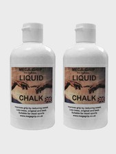 Liquid Chalk Gym Weight Lifting Gymnastics Rock Climbing Grip 250ml Twin Pack X2